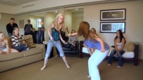 Peachy Keen Films-KNIFE FUN 8 GIRLS FIGHTING